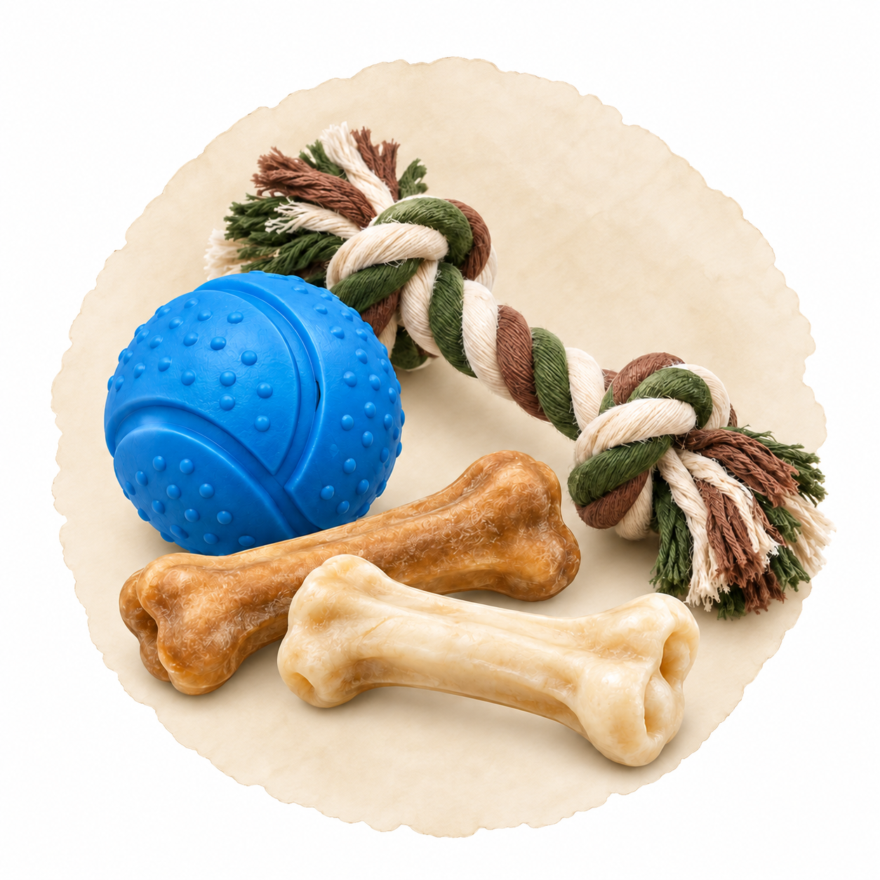 TOYS, TREATS, & CHEWS